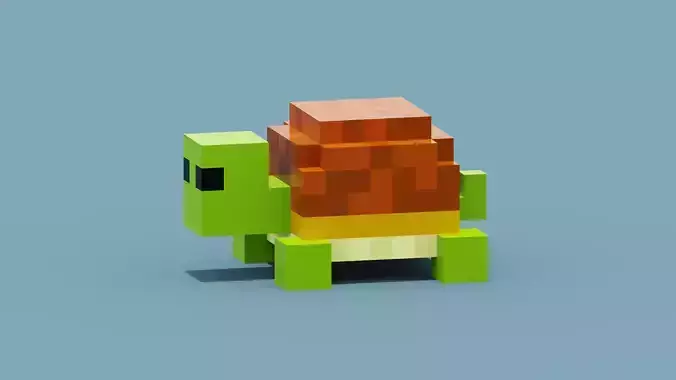 Voxel Turtle