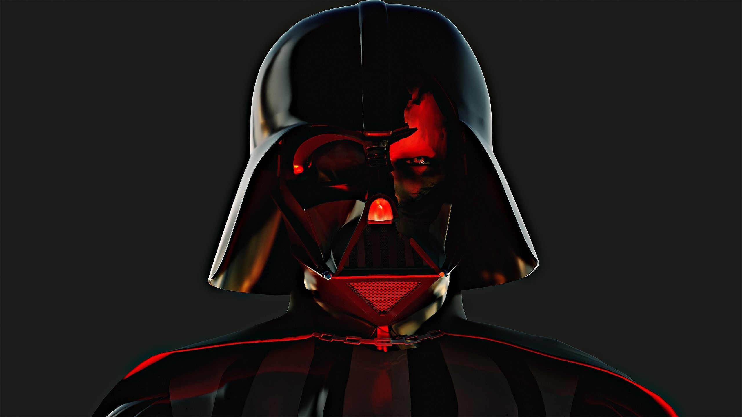 Darth Vader Anakin Skywalker in Kenobi Low-poly 3D model_6