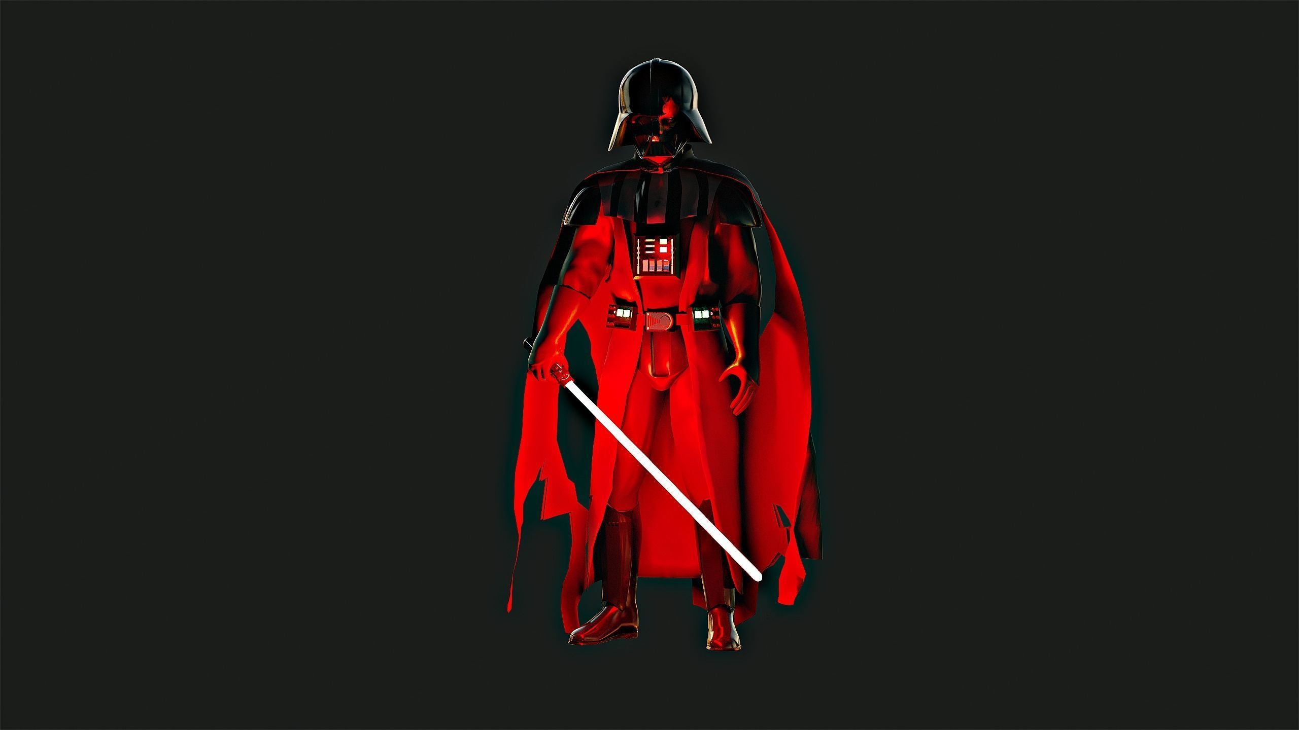 Darth Vader Anakin Skywalker in Kenobi Low-poly 3D model_3