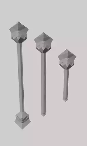 Futuristic Cubic Hammers