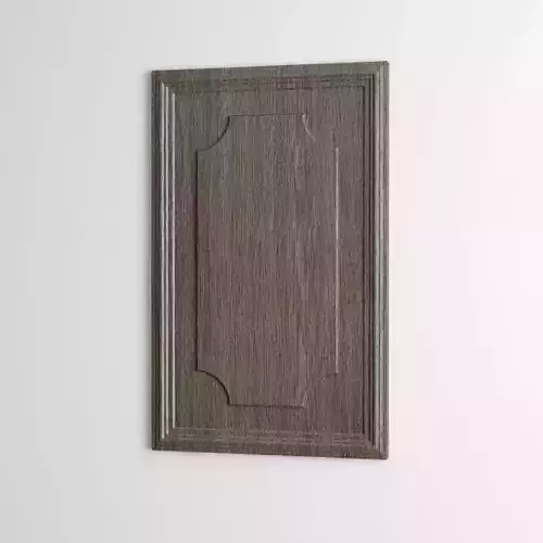 Dark Wood Effect Kitchen Cupboard Front