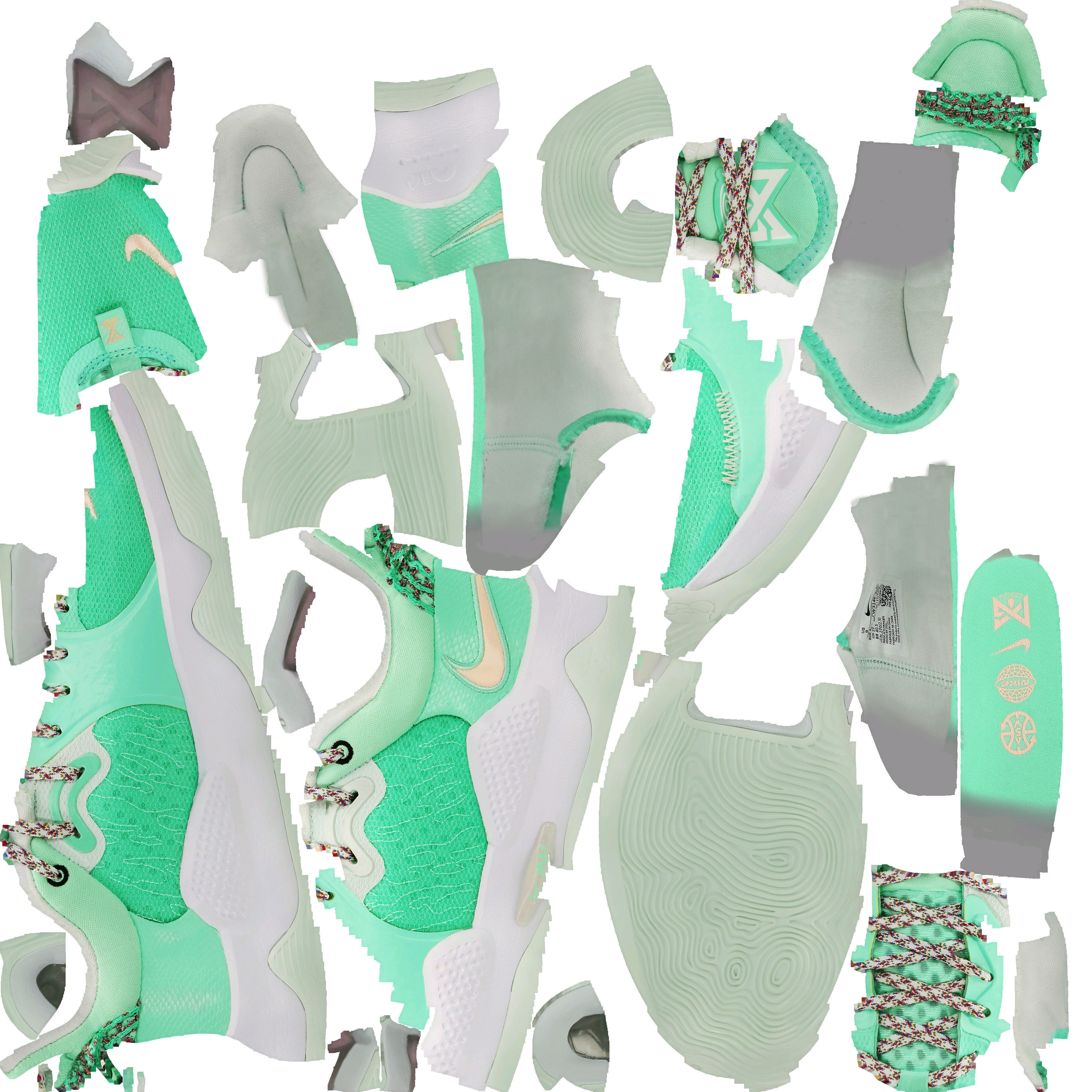 Nike PG 5 play for the future  3D model_7