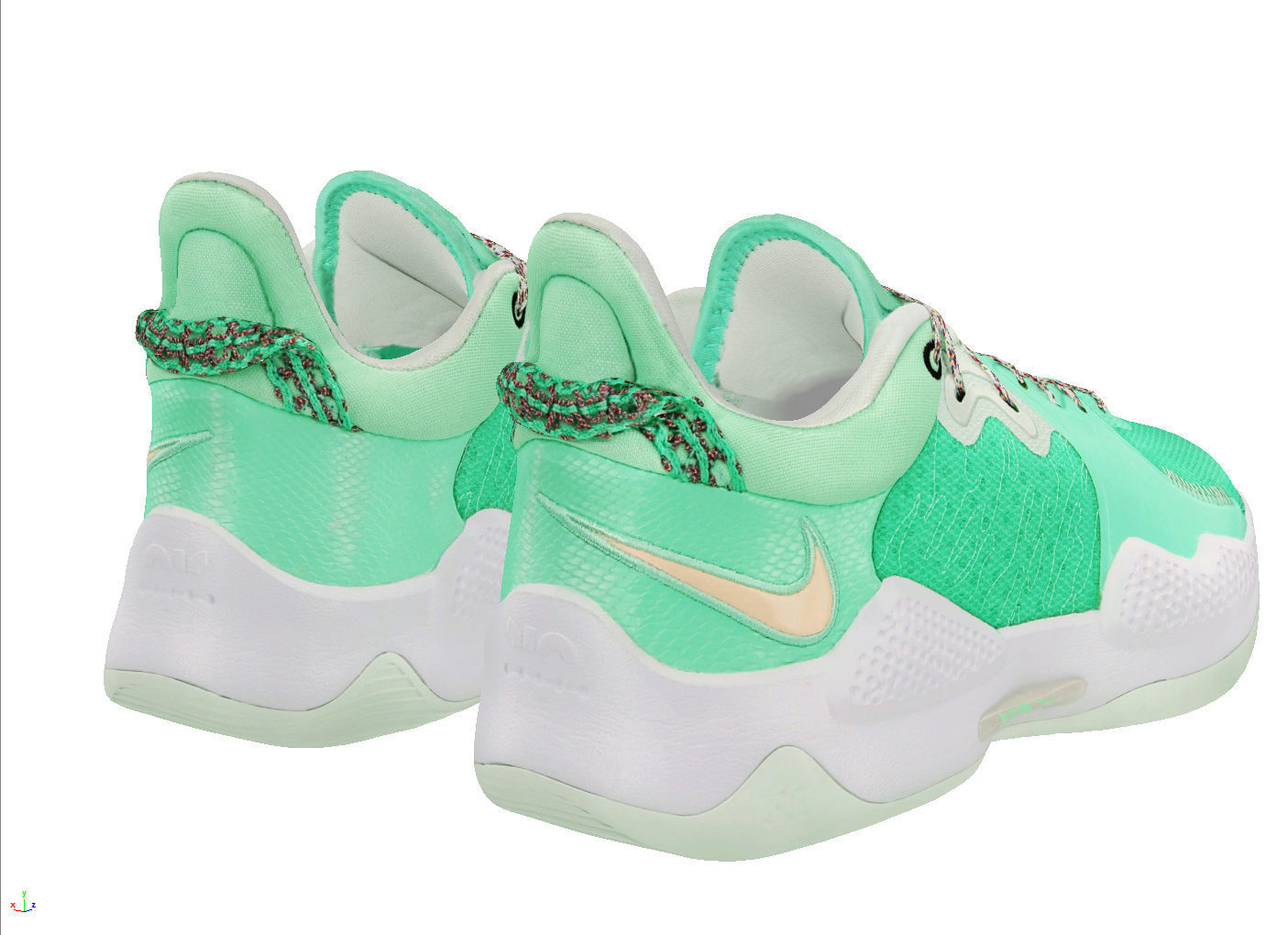 Nike PG 5 play for the future  3D model_4