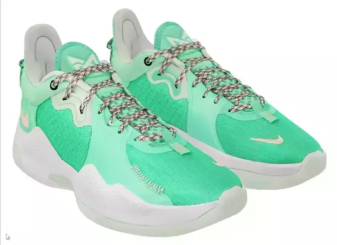 Nike PG 5 play for the future  3D model