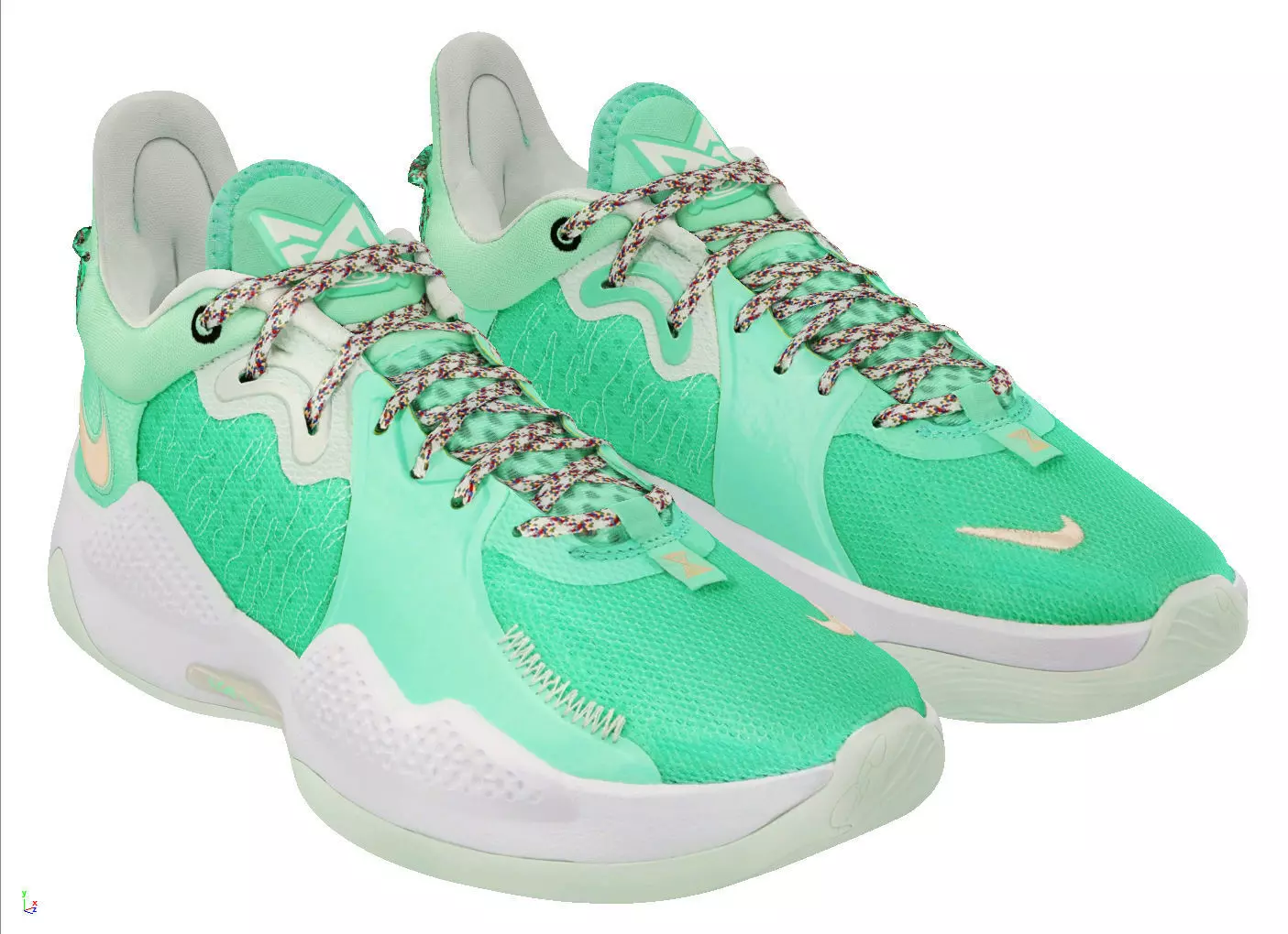 Nike PG 5 play for the future  3D model_0