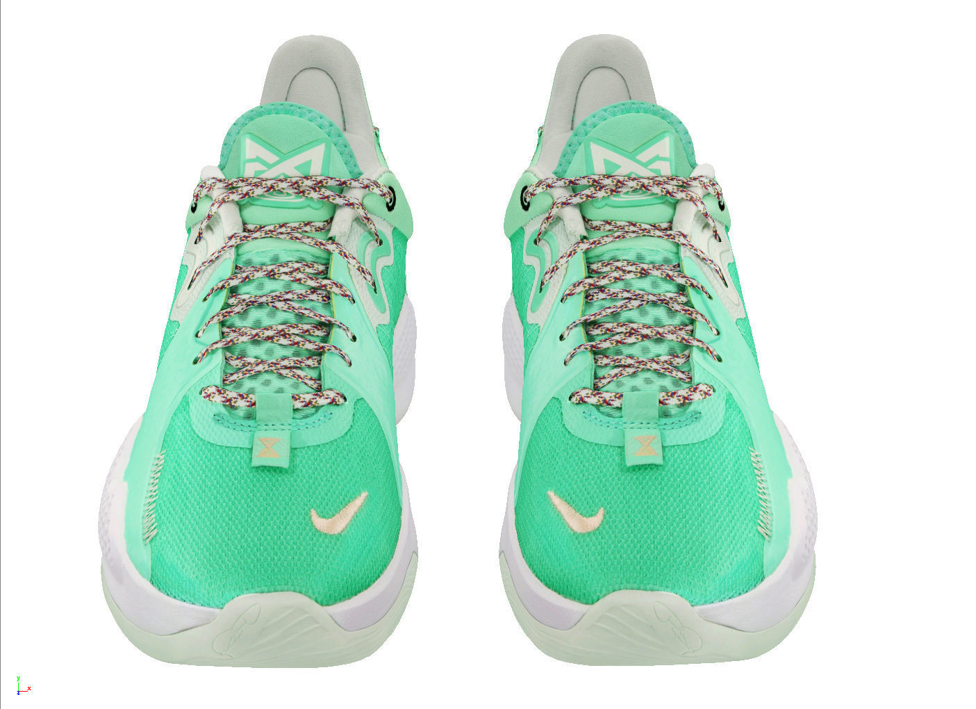 Nike PG 5 play for the future  3D model_1