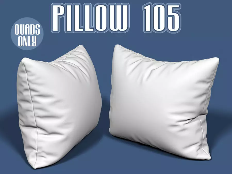 Pillow 105 3D model_0