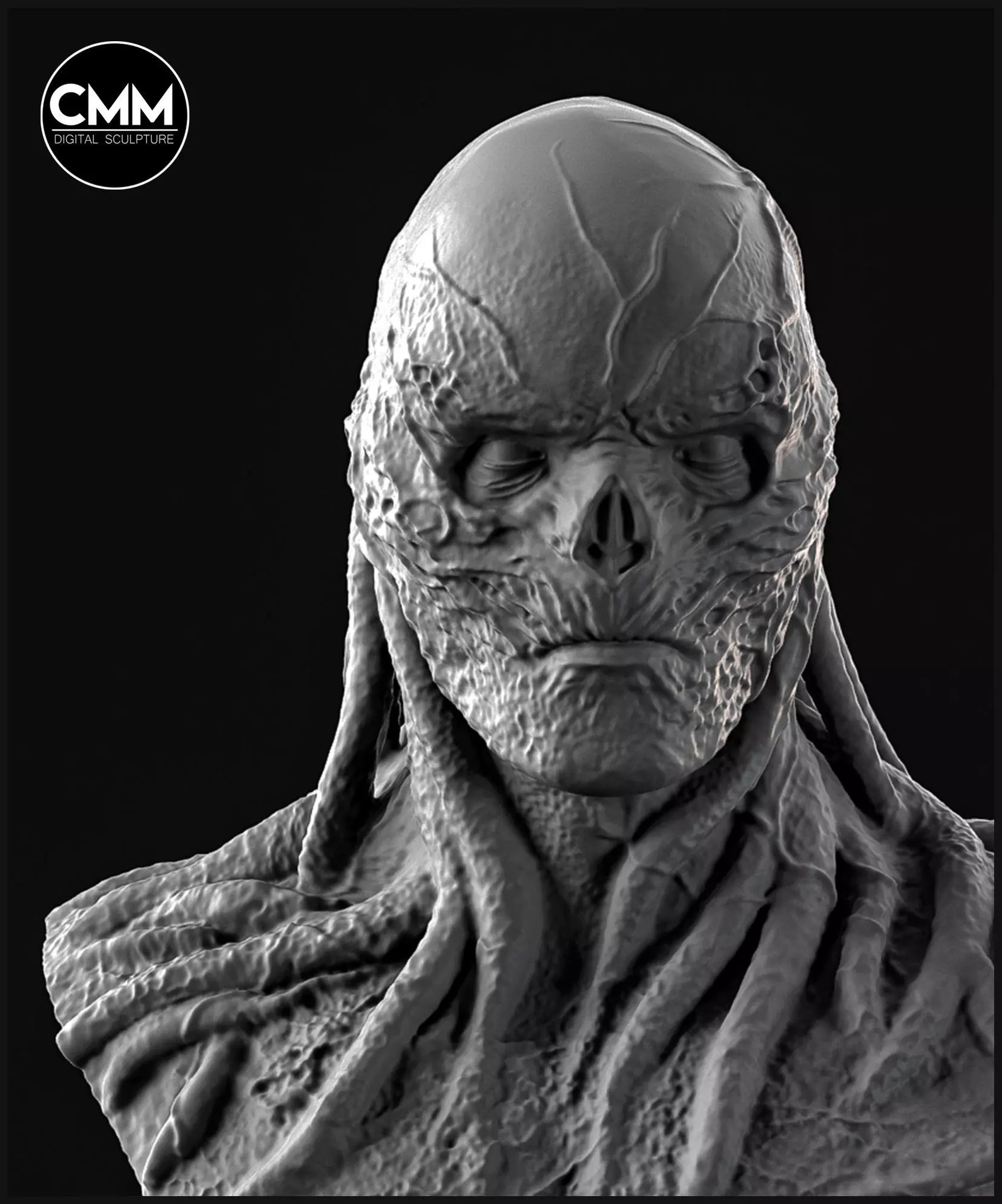 Vecna bust 3D print model