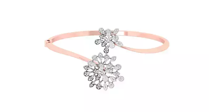 Women Bangle Bracelets Bracelet 3dm STL OBJ FBX Render Details