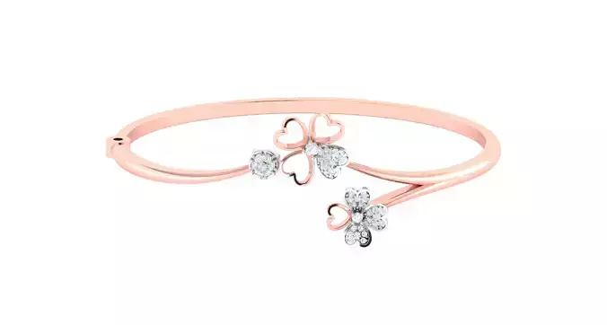 Women Bangle Bracelets Bracelet 3dm STL OBJ FBX Render Details