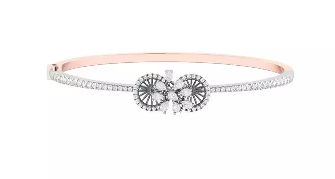 Women Bangle Bracelets Bracelet 3dm STL OBJ FBX Render Details