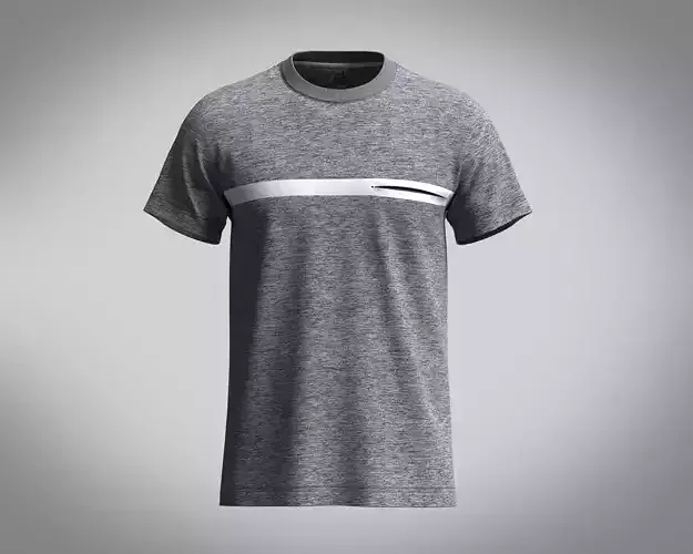 T-shirt Grey Marl Lewis 