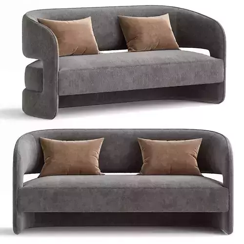 Ambra sofa Rugiano Italia 3d model