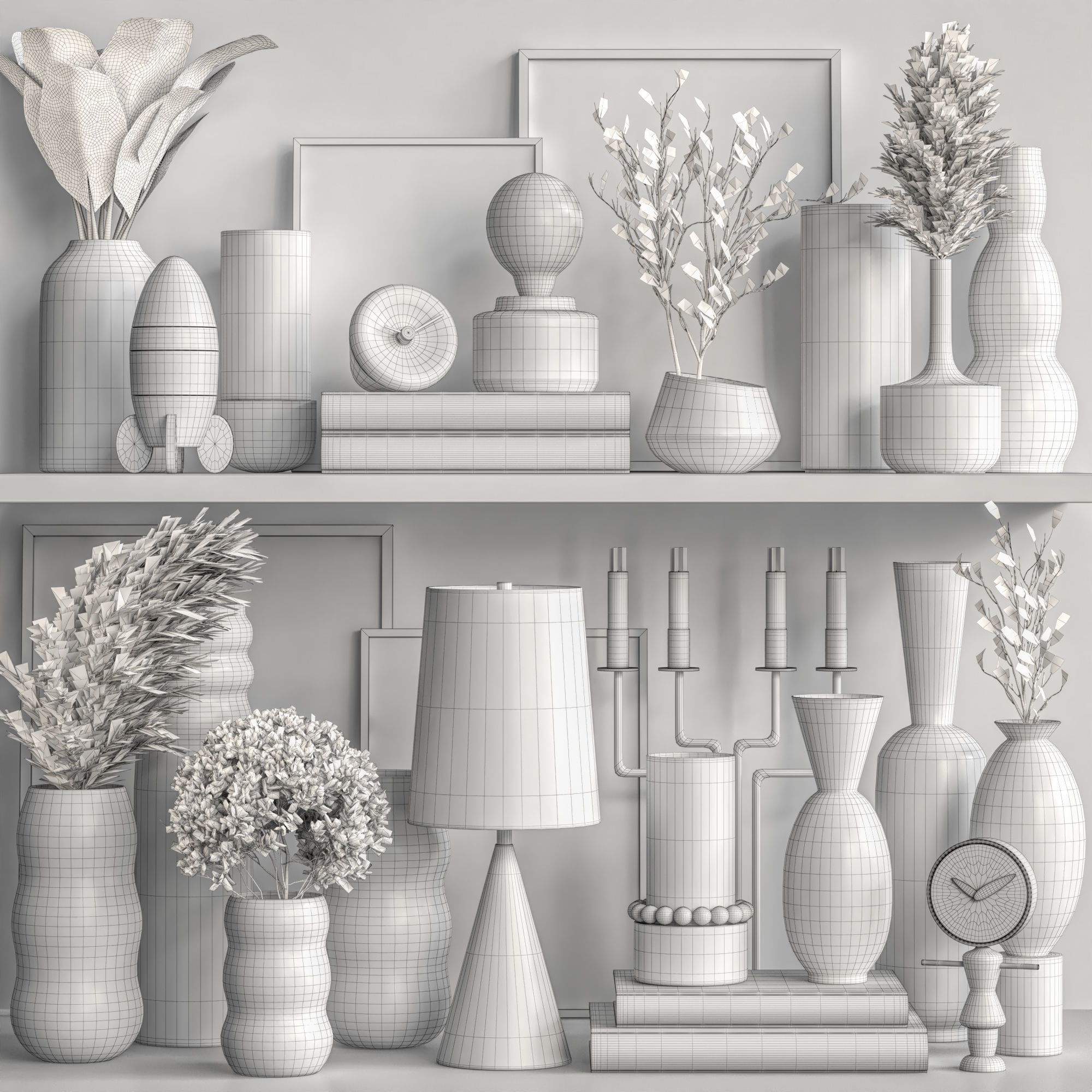 decorative set 62 3D model_6