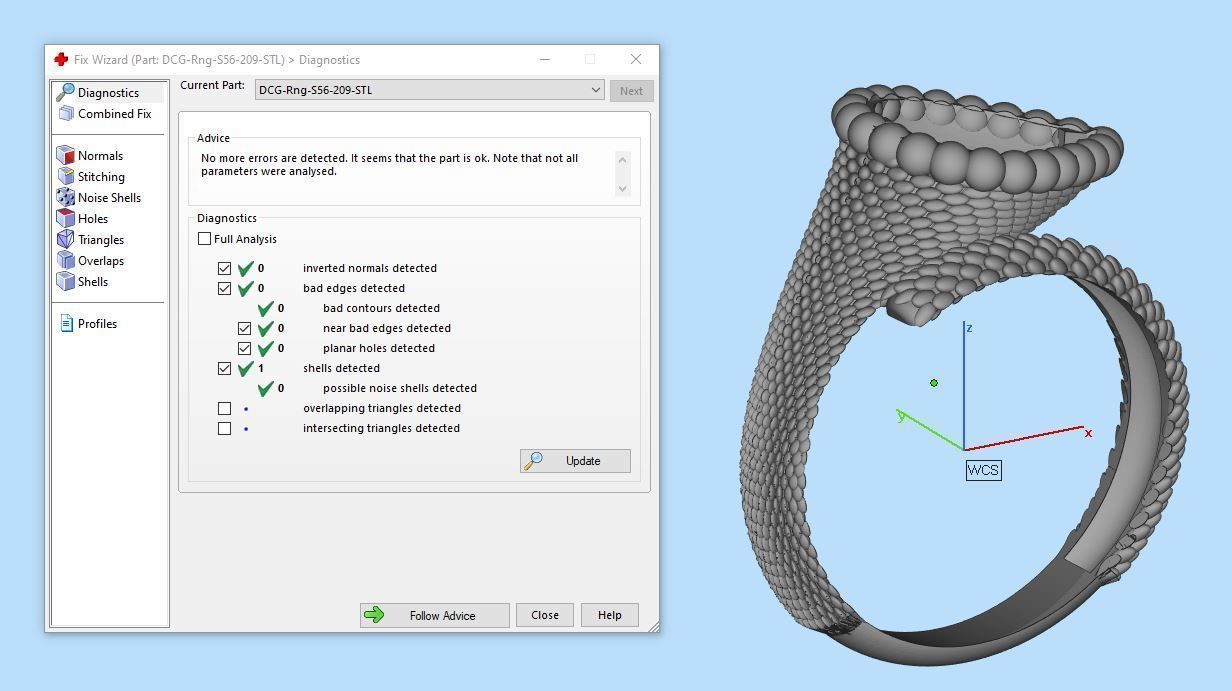 Boucheron ring 3D print model_8