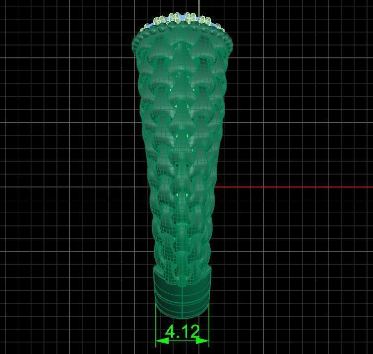 Boucheron ring 3D print model_5