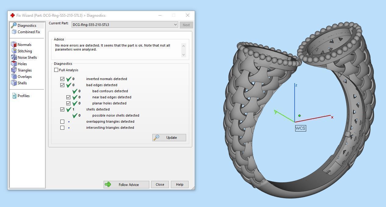 Boucheron ring 3D print model_8