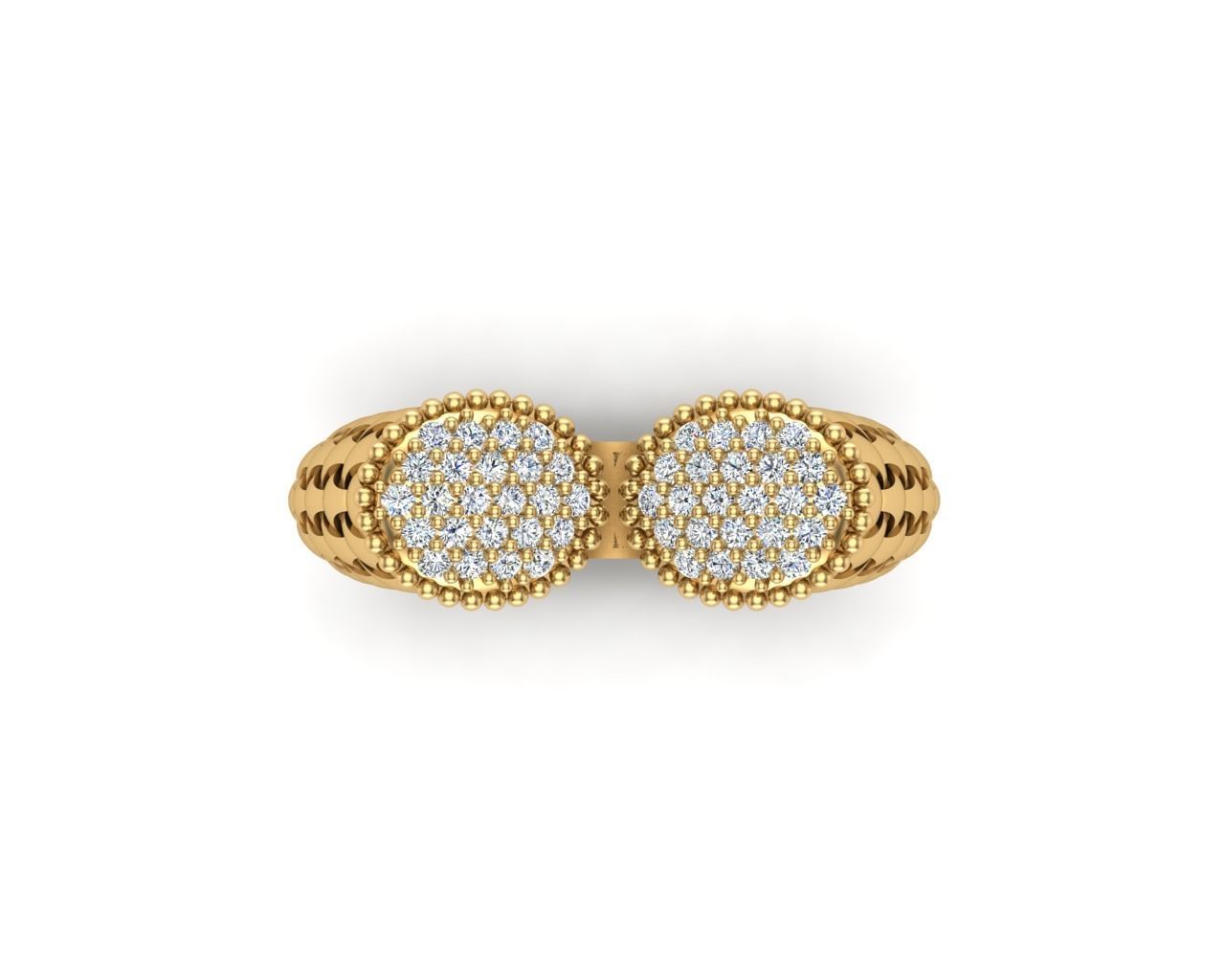 Boucheron ring 3D print model_13