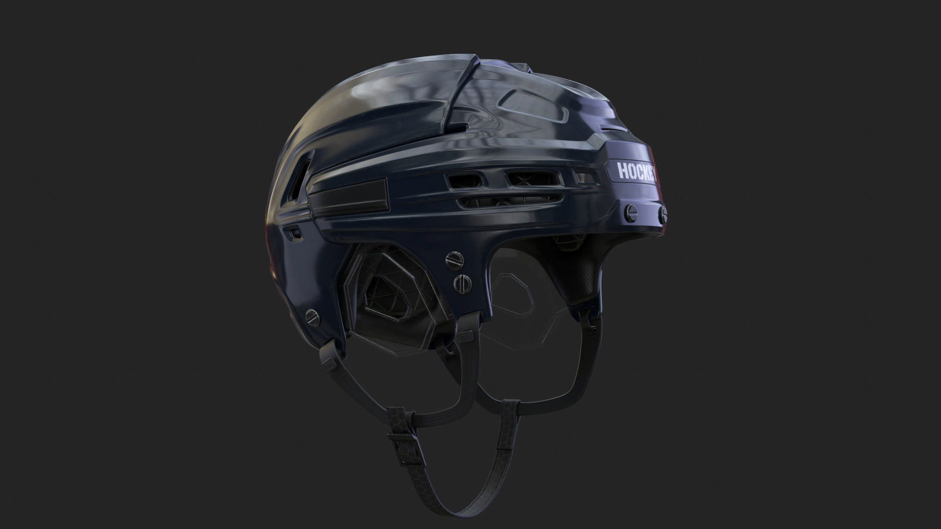 HOCKEY Helmet 3D model_28