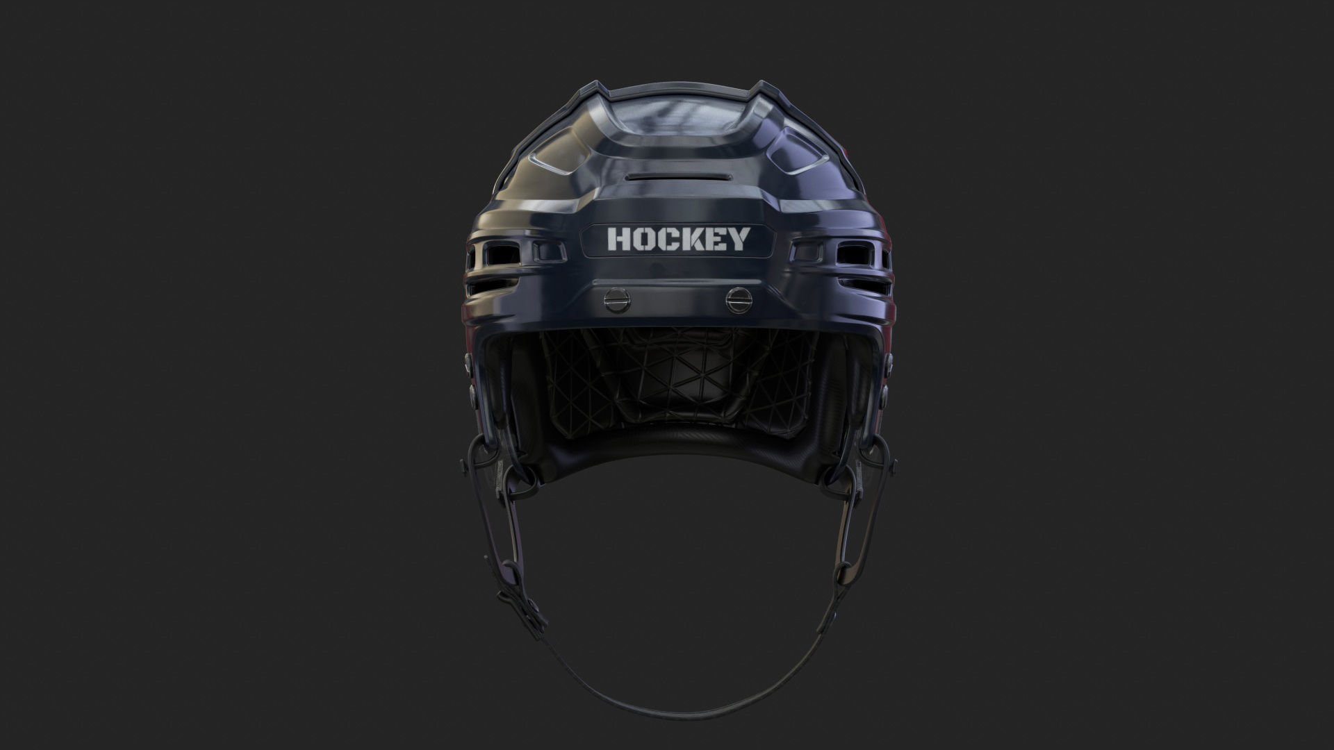 HOCKEY Helmet 3D model_23
