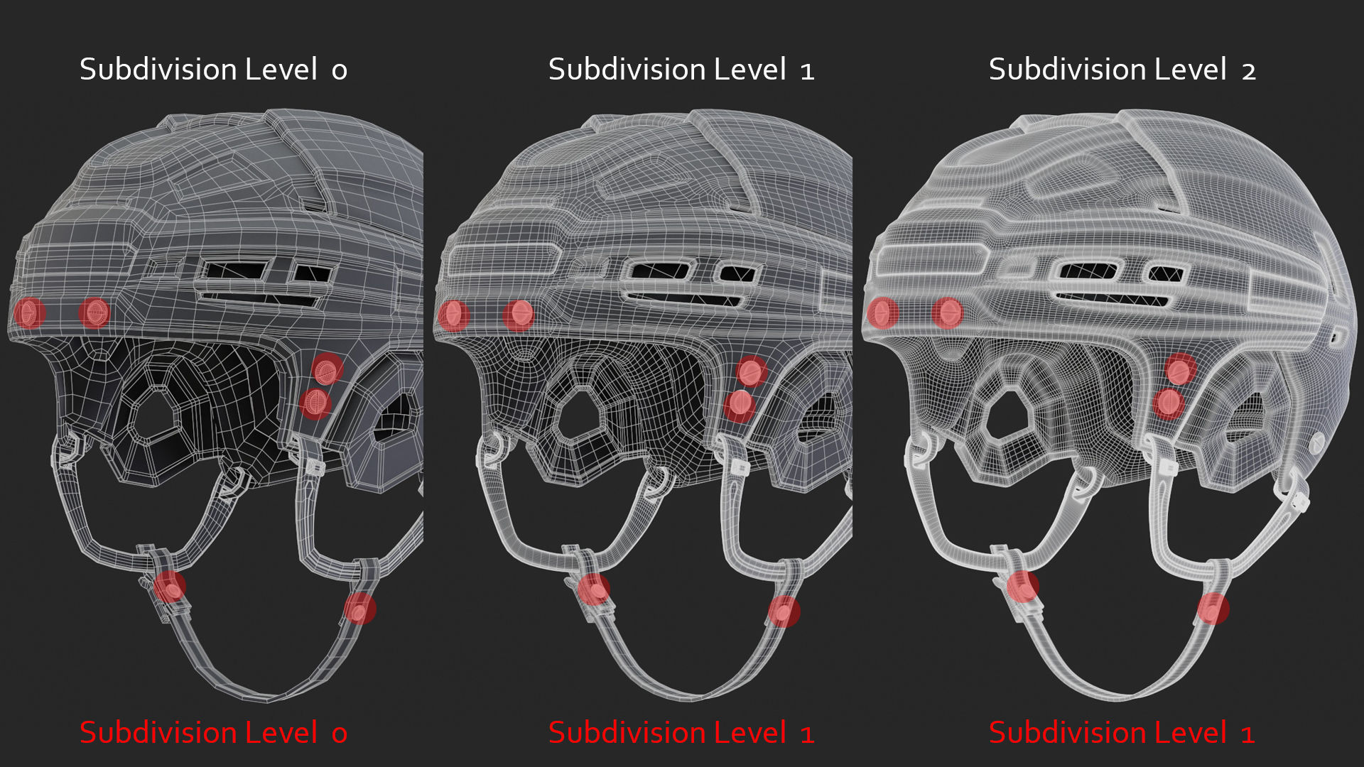 HOCKEY Helmet 3D model_26