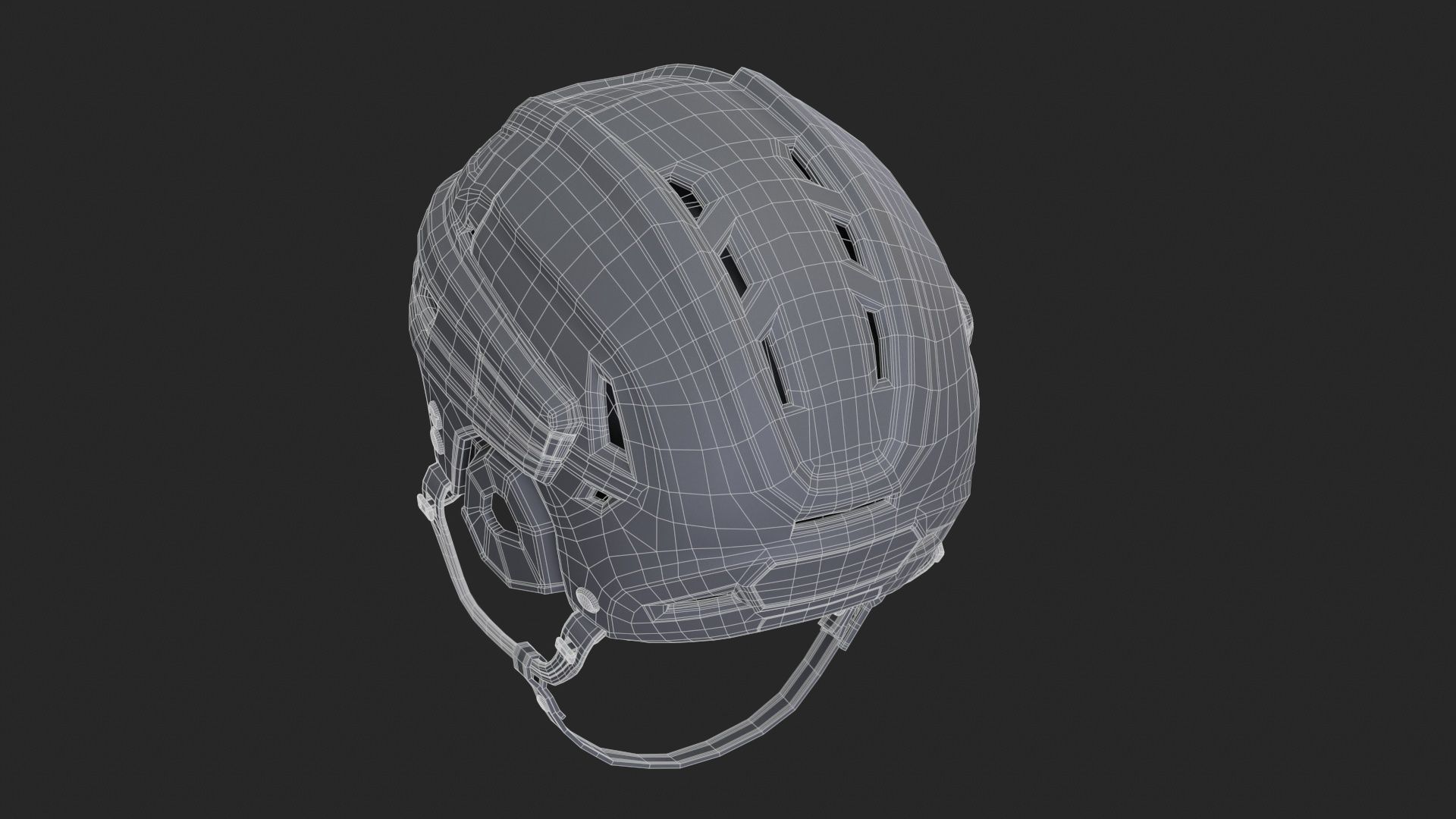 HOCKEY Helmet 3D model_39