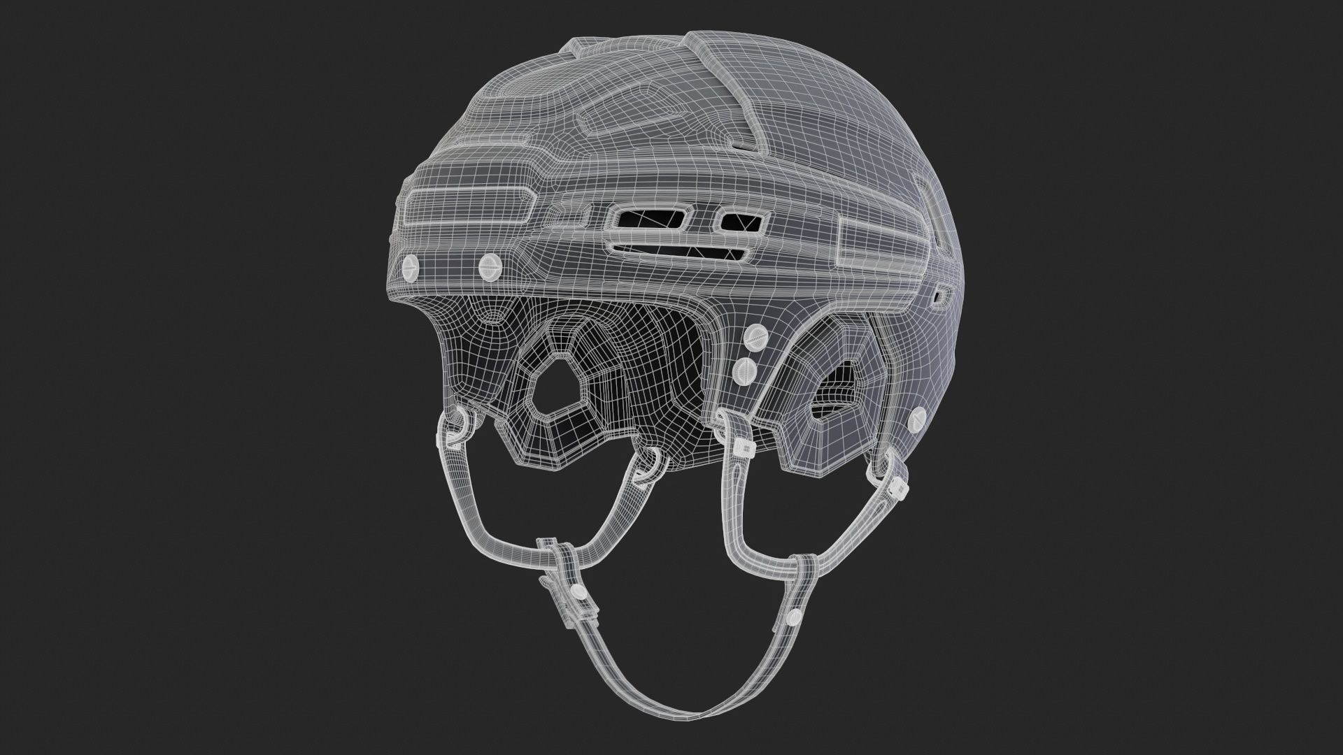 HOCKEY Helmet 3D model_44