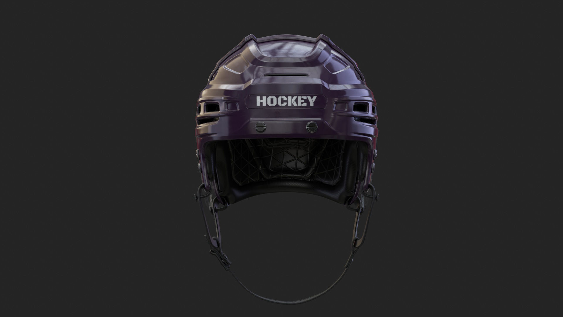HOCKEY Helmet 3D model_22