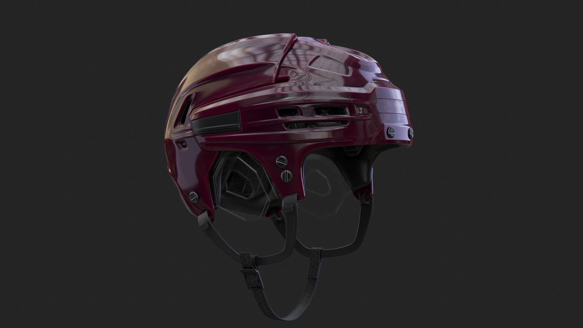 HOCKEY Helmet 3D model_18