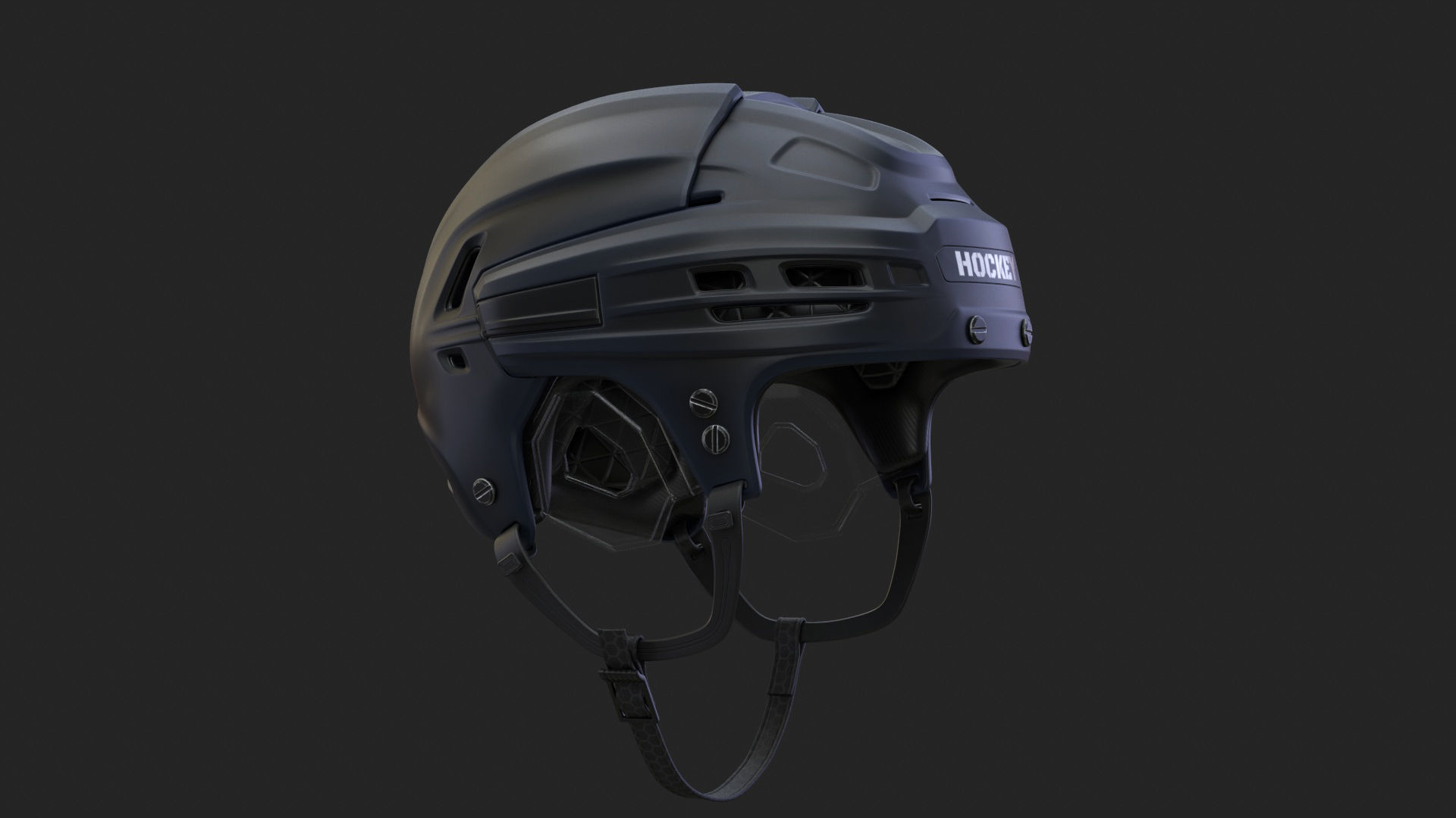 HOCKEY Helmet 3D model_30