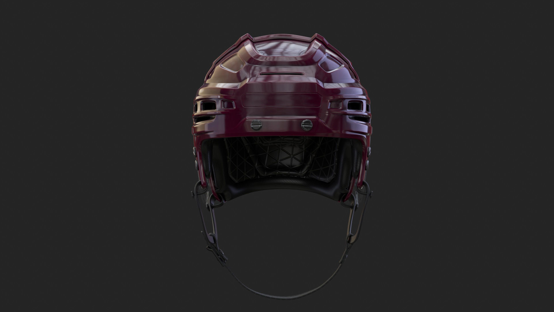 HOCKEY Helmet 3D model_17