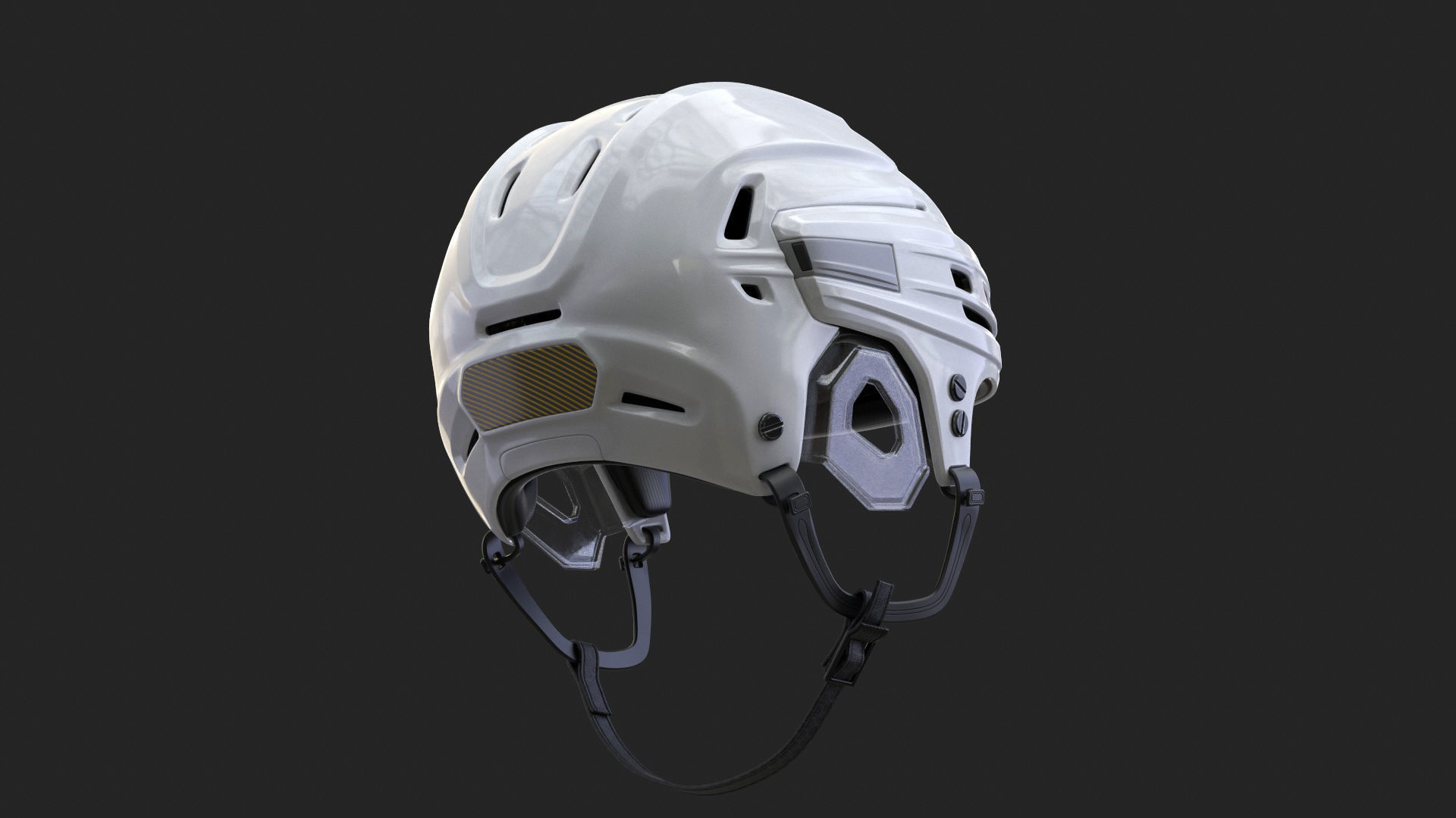 HOCKEY Helmet 3D model_31