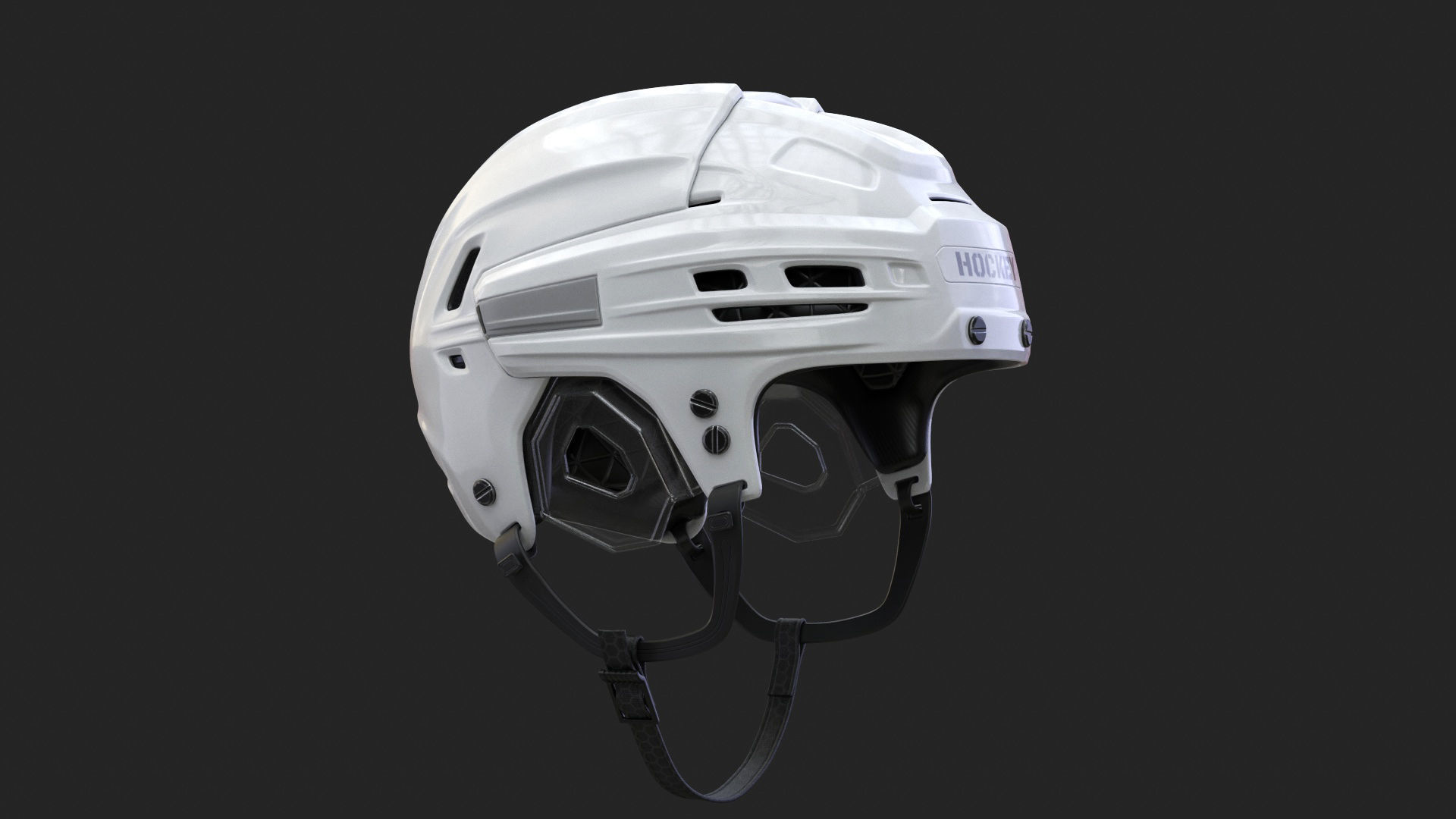 HOCKEY Helmet 3D model_25