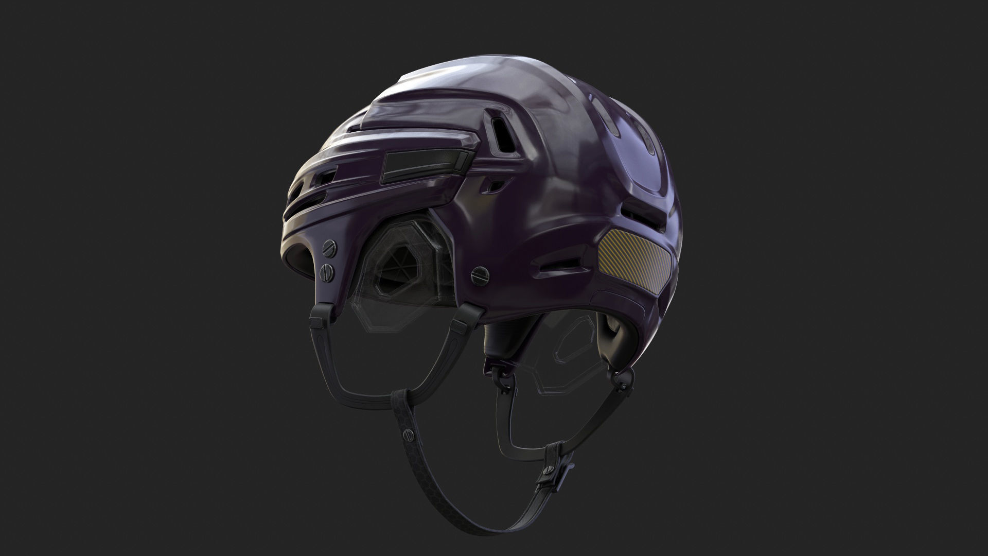 HOCKEY Helmet 3D model_32