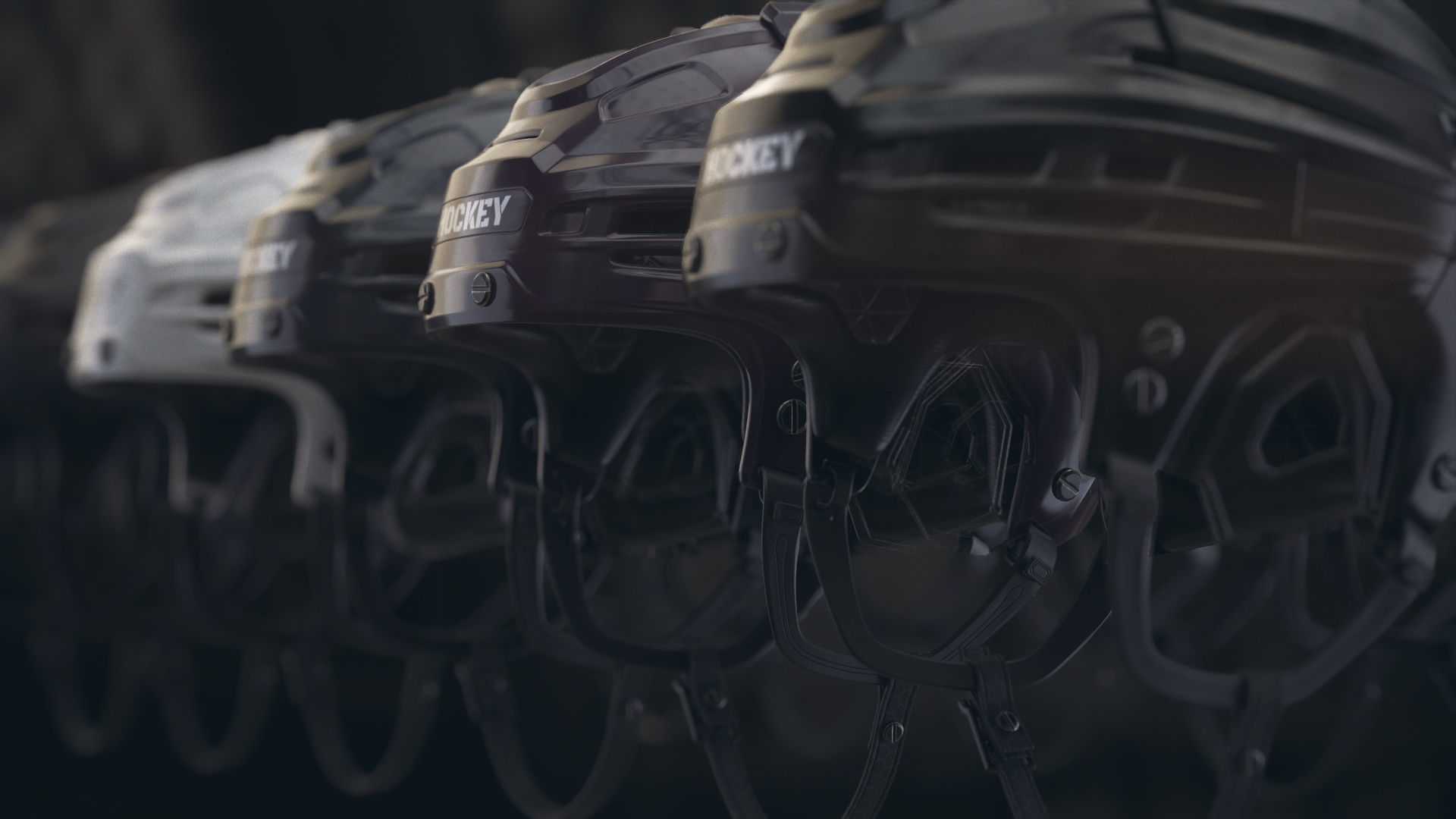 HOCKEY Helmet 3D model_2