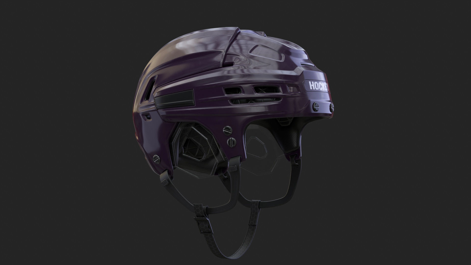 HOCKEY Helmet 3D model_27