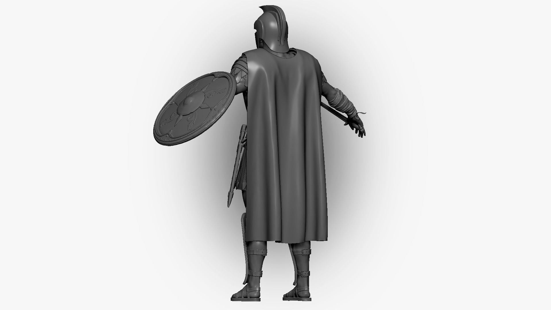 Rome Centurion Sculpt 3D model_3