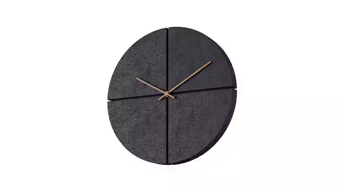Minimalist Framed Wall Clock v3