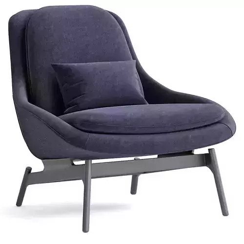 Field Lounge Chair 3d model