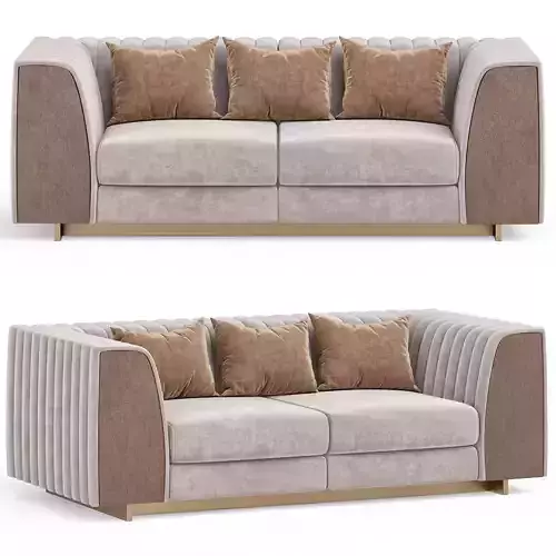 Harry Sofa 3d model Low-poly 3D model