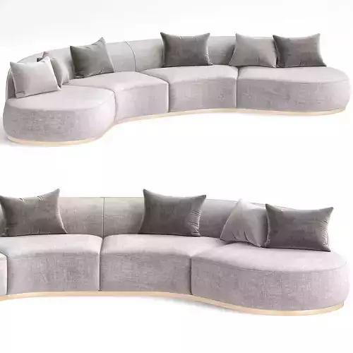 PIERRE M SECTIONAL SOFA 3d model
