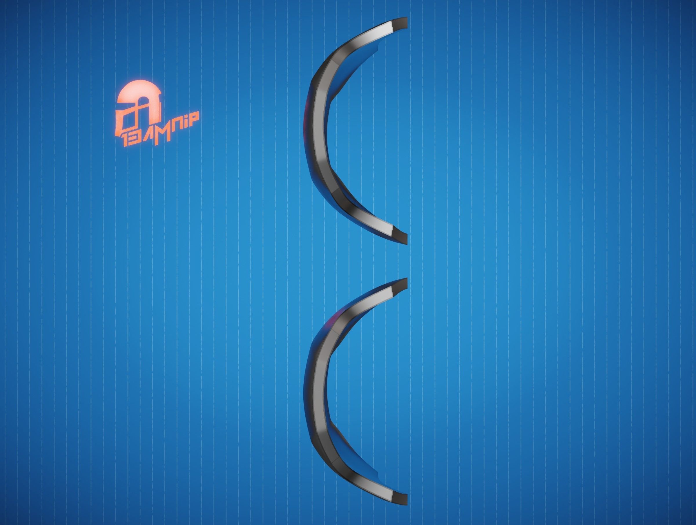 Custom Mandalorian knee Armor 3D print model_20