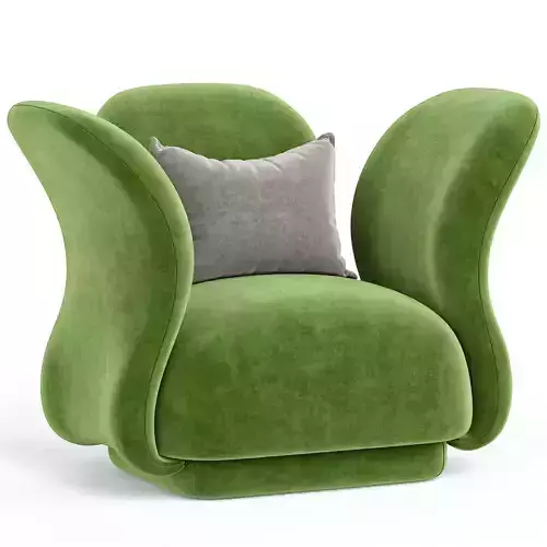 Pierre Paulin armchair 3d model