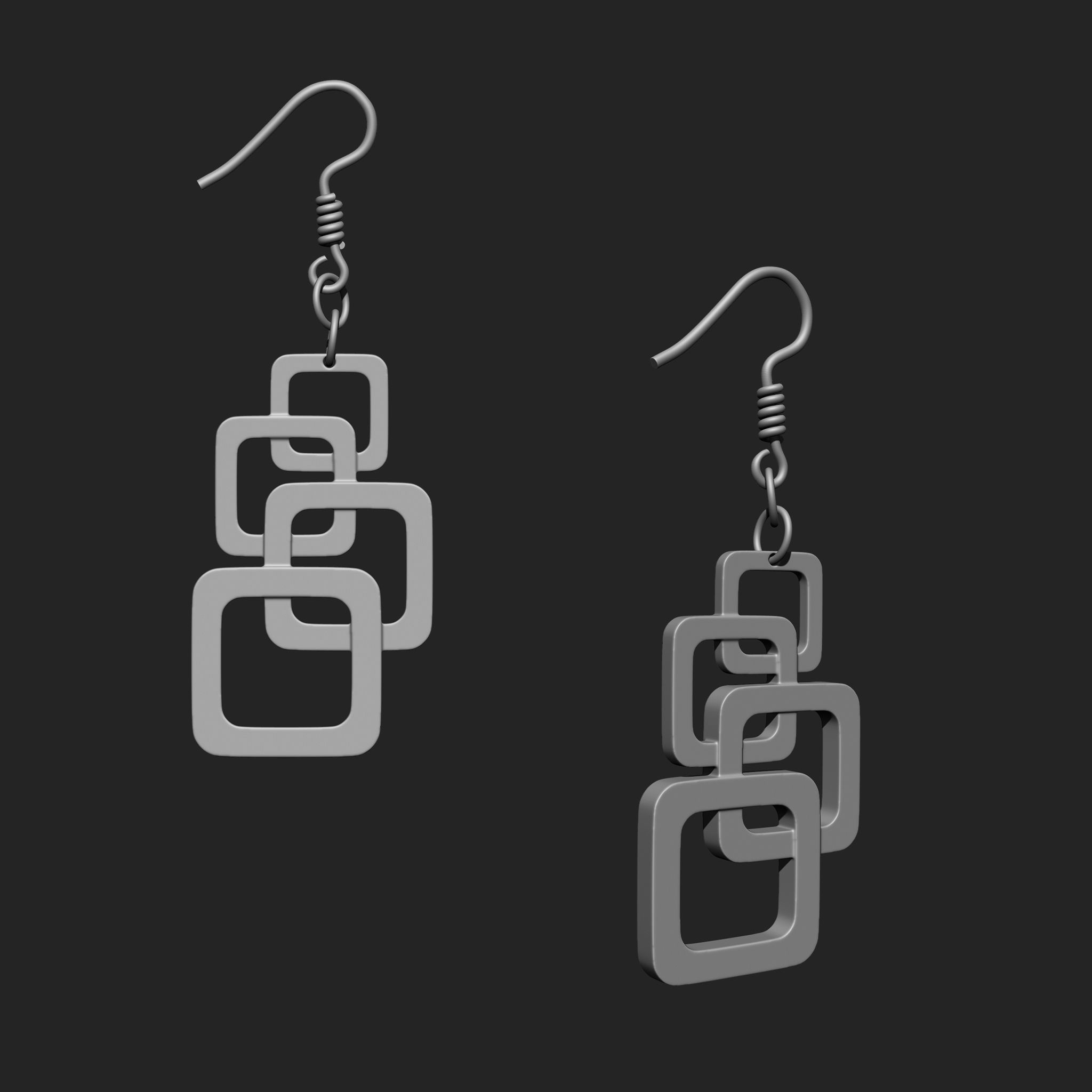 Earring IMM Brush Pack 25 in One Vol 3 3D model_12