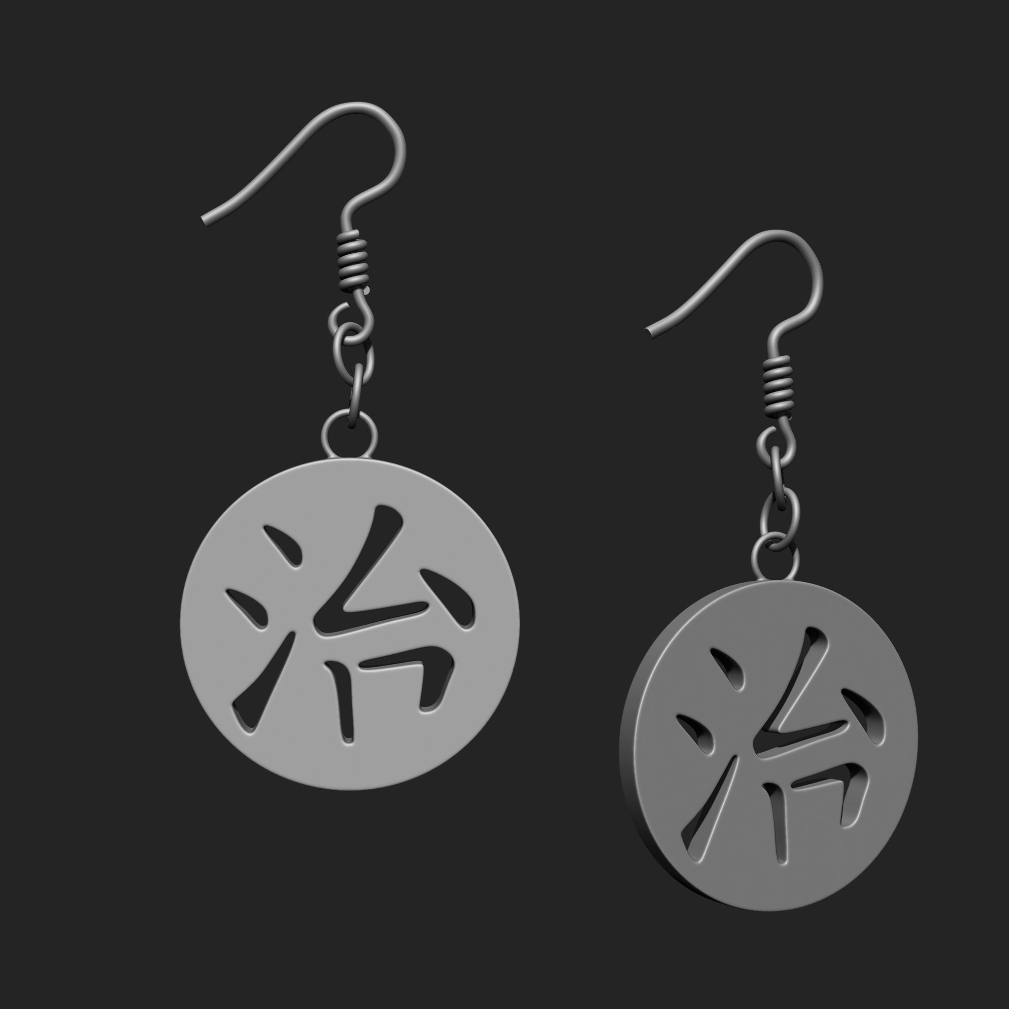 Earring IMM Brush Pack 25 in One Vol 3 3D model_18