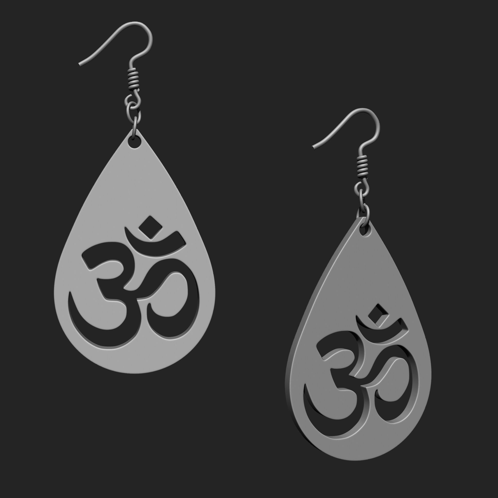 Earring IMM Brush Pack 25 in One Vol 3 3D model_23