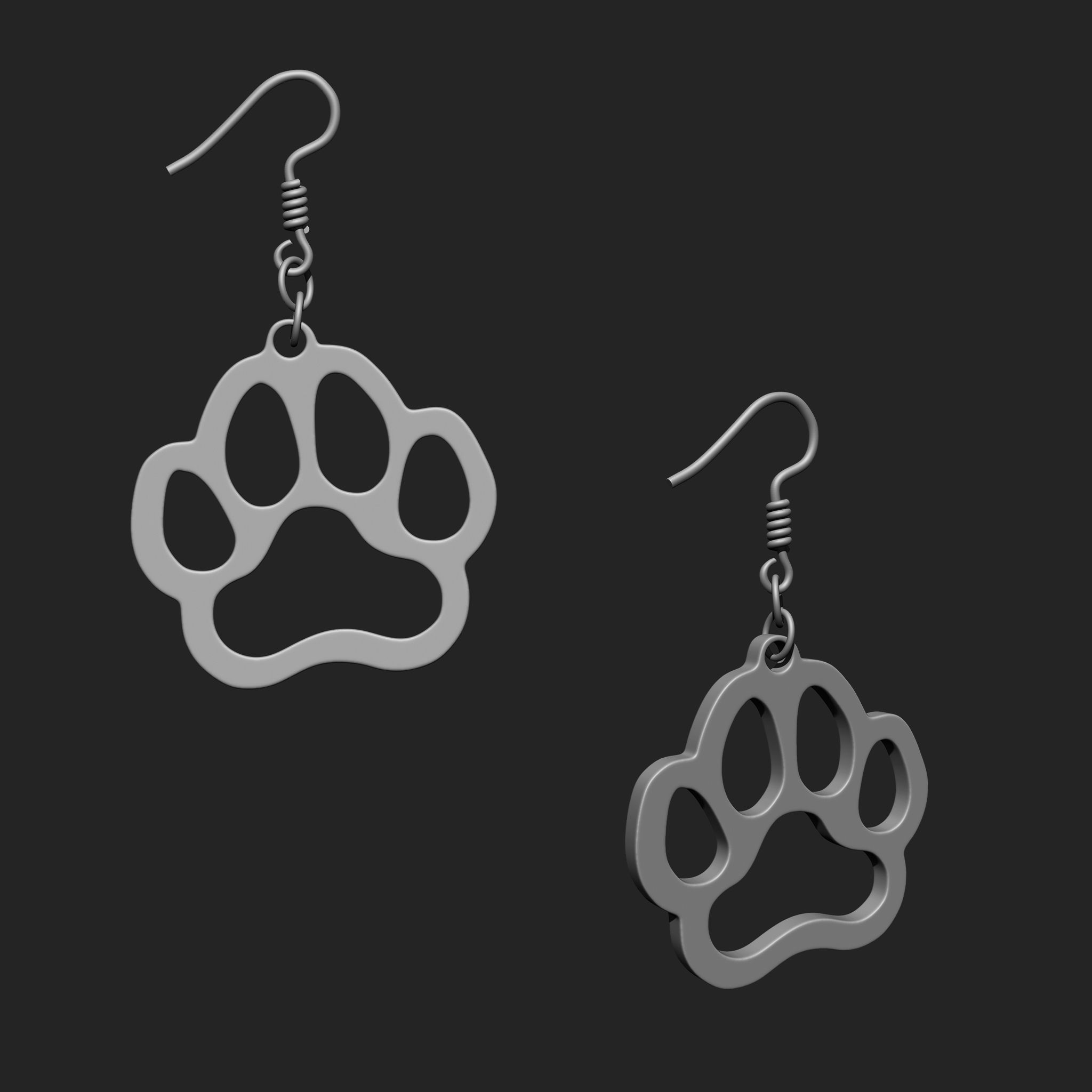 Earring IMM Brush Pack 25 in One Vol 3 3D model_1