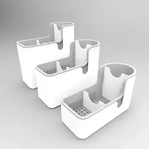 Holder for Kitchen utensils Forks Knives and Cutlery 3D print model