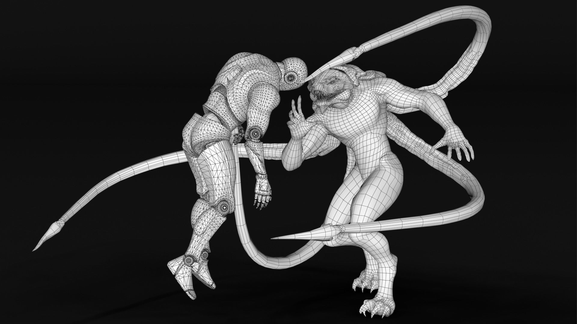 Turtle Creature Low-poly 3D model_21