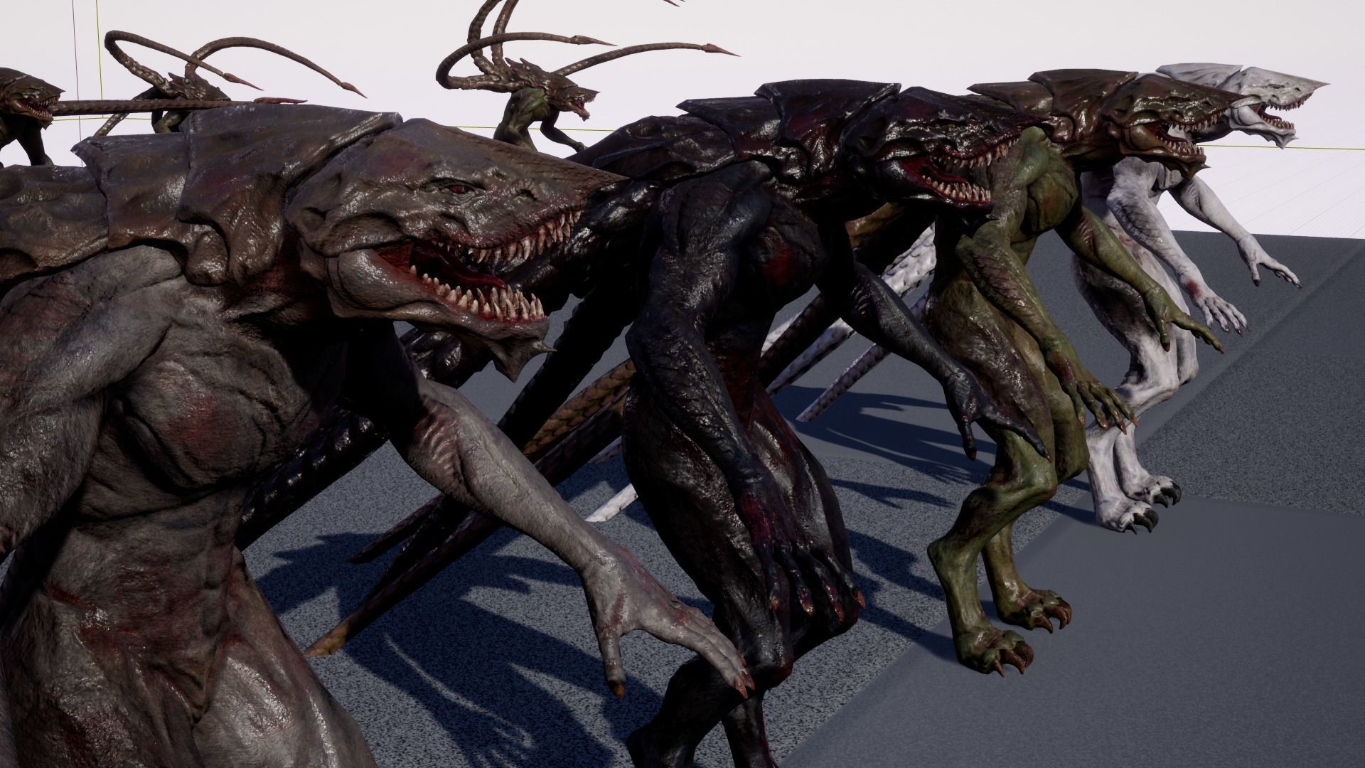 Turtle Creature Low-poly 3D model_27